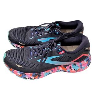 Brooks Ghost 15 Size 10 Medium B Women Navy Blue Road Running Gym Athletic Shoes